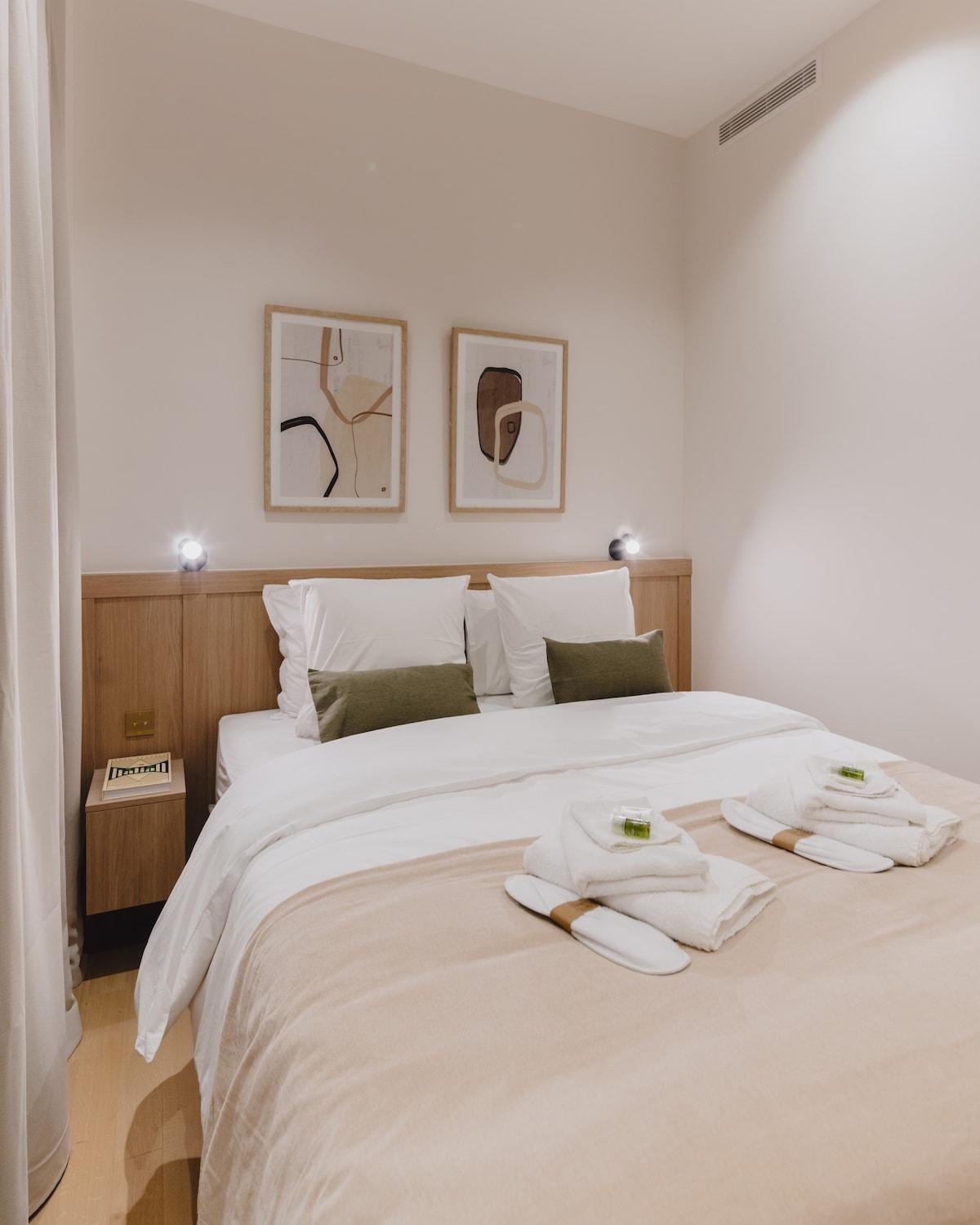 Large And Calm 2br With Ac & Patio Appartement