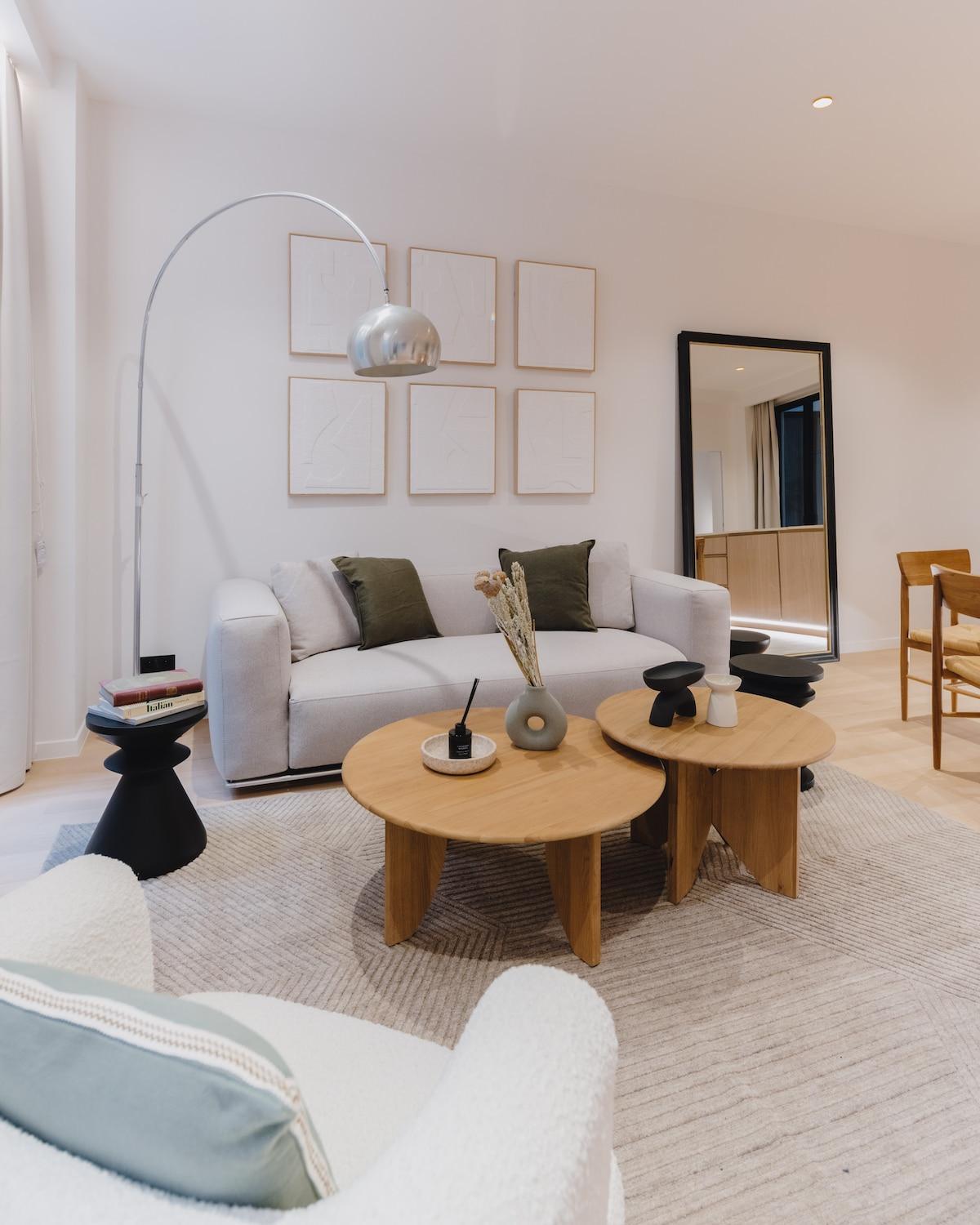 Appartement Large And Calm 2br With Ac & Patio